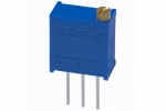 Підстроювальний резистор 3296W 220 Om, крок 2,5x2,5mm