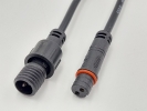 Комплект (male+female) M10, 2pin Waterproof Connector IP67