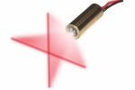 Лазерний модуль червоний - хрест 5mW 3V