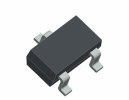 Транзистор біполярний SMD BC849B, NPN, 30V 0.1A, корпус: SOT-23