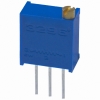 Підстроювальний резистор 3296W 100 Om, крок 2,5x2,5mm