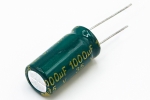 Конденсатор електролітичний 1000 uF 35 V, 105C,  d10 h20